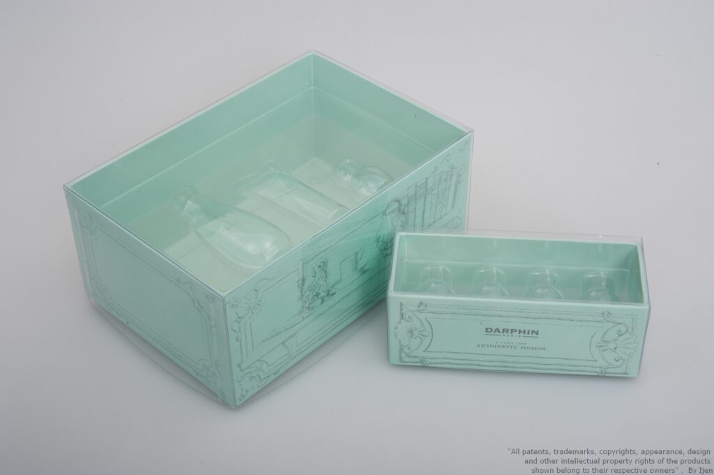 ミントグリーンのスキンケアギフトセットの製品写真